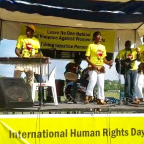 Ntswai Ntswai Arts engaged by Amnesty International Zimbabwe